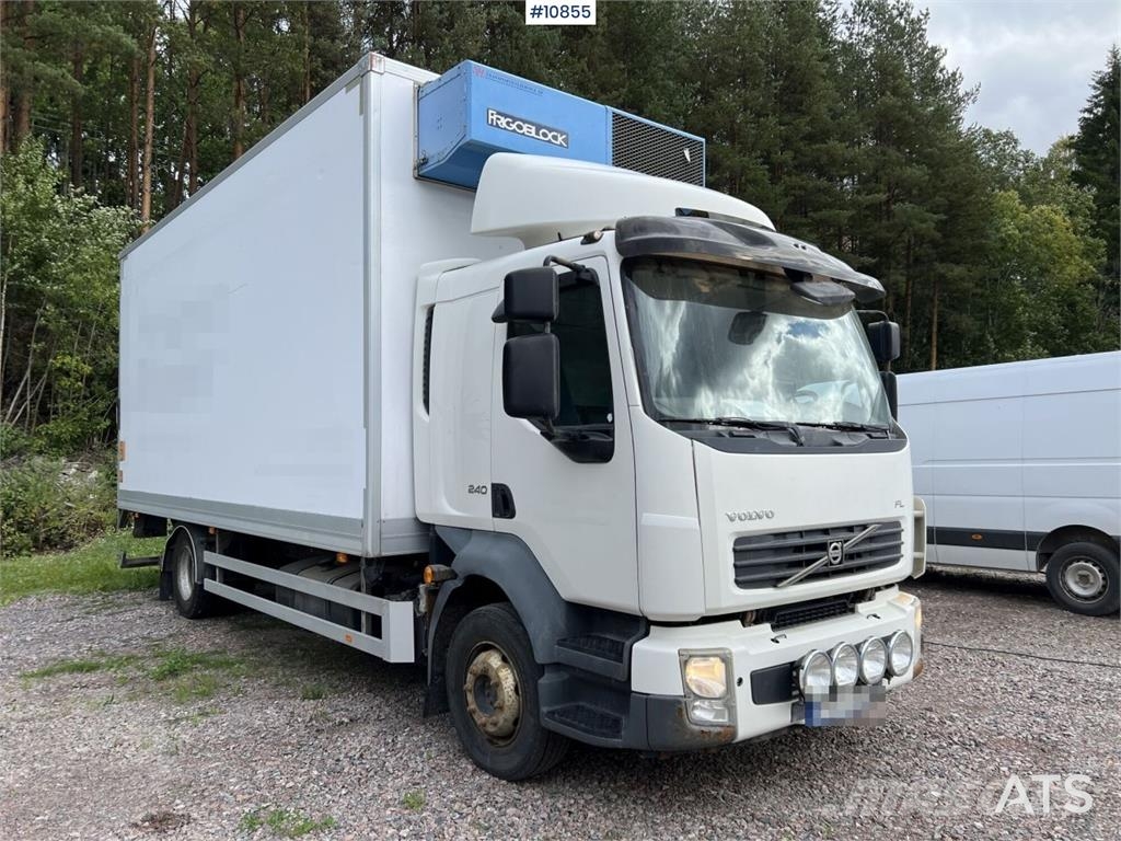 Volvo FL 4x2 Refrigerated Truck with Rear Tail Lift Temperature controlled trucks