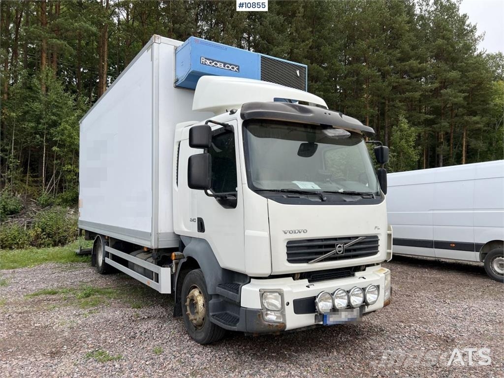 Volvo FL 4x2 Refrigerated Truck with Rear Tail Lift Temperature controlled trucks