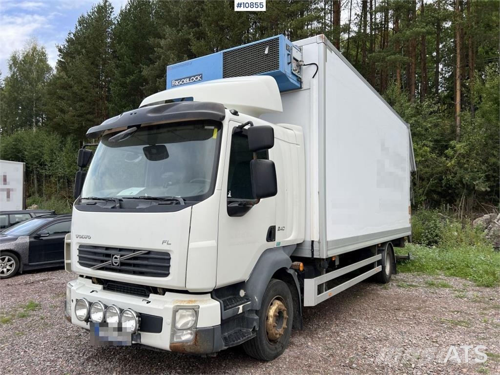 Volvo FL 4x2 Refrigerated Truck with Rear Tail Lift Temperature controlled trucks