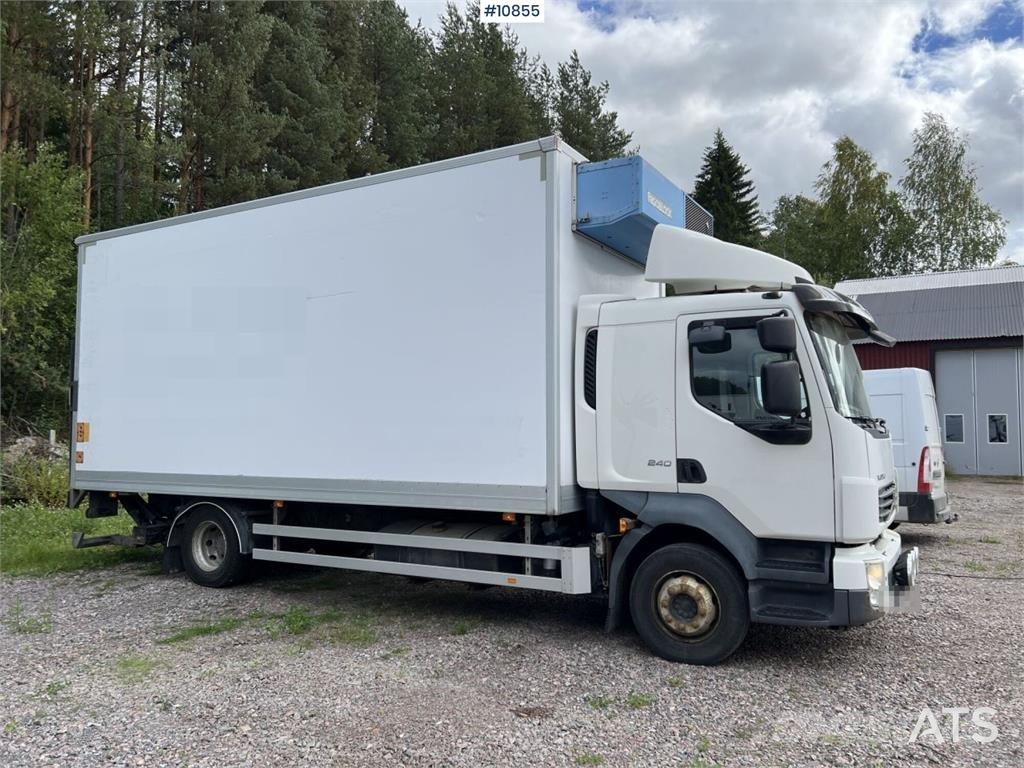 Volvo FL 4x2 Refrigerated Truck with Rear Tail Lift Temperature controlled trucks
