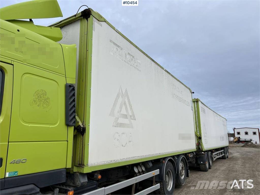 Volvo FM 6x2 Wood Chip Truck – Truck and Trailer (VIDEO) Skříňová nástavba