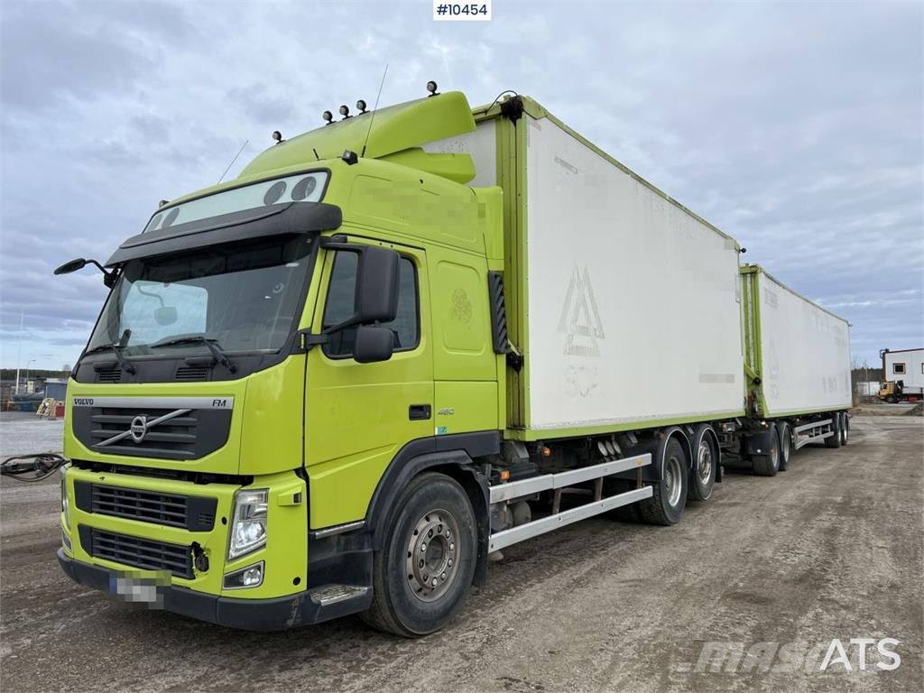 Volvo FM 6x2 Wood Chip Truck – Truck and Trailer (VIDEO) Skříňová nástavba