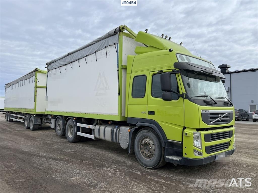 Volvo FM 6x2 Wood Chip Truck – Truck and Trailer (VIDEO) Skříňová nástavba