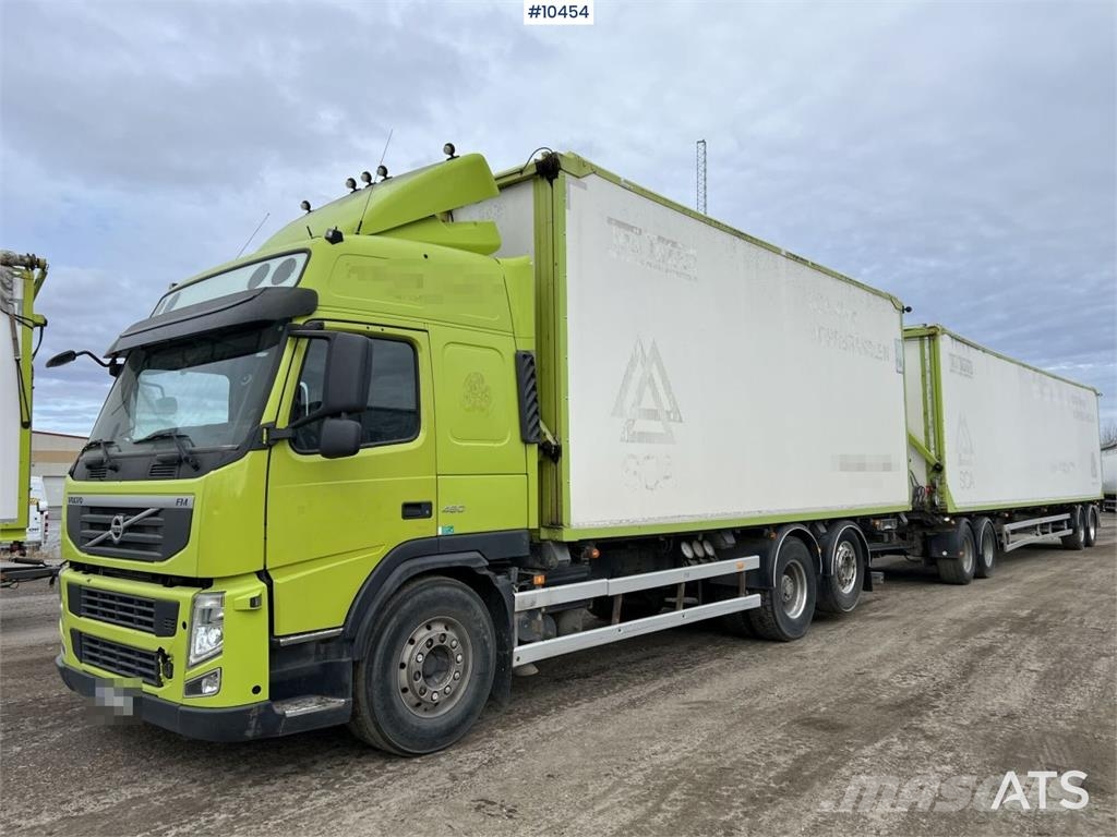 Volvo FM 6x2 Wood Chip Truck – Truck and Trailer (VIDEO) Skříňová nástavba