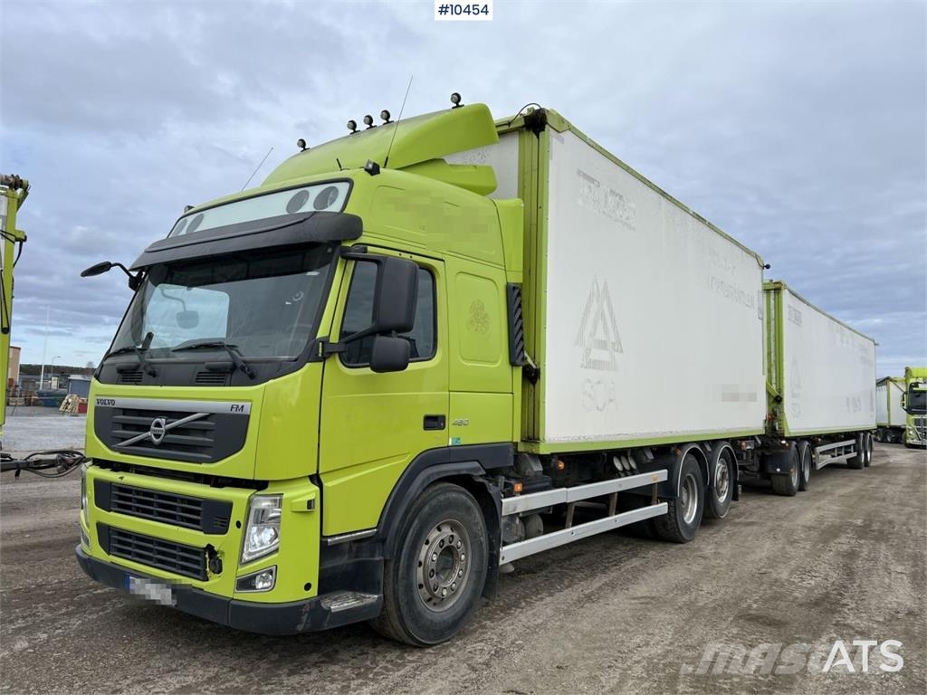 Volvo FM 6x2 Wood Chip Truck – Truck and Trailer (VIDEO) Skříňová nástavba