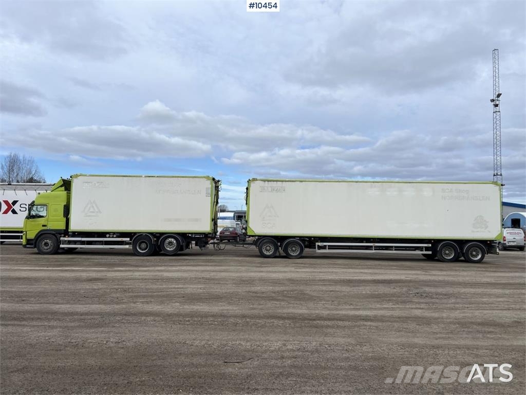 Volvo FM 6x2 Wood Chip Truck – Truck and Trailer (VIDEO) Skříňová nástavba