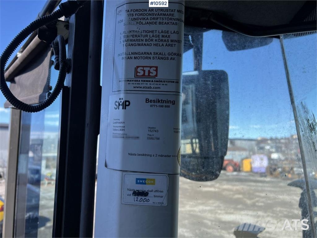 Volvo L90H Wheel Loader with machine control Wheel loaders