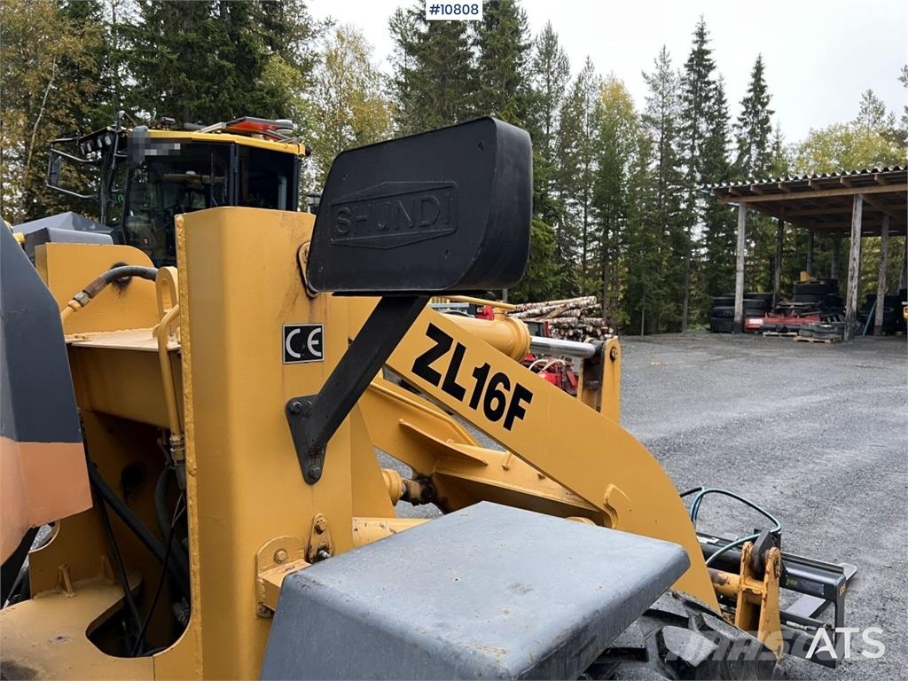 Weifang ZL16F Wheel Loader (VIDEO) Pyöräkuormaajat