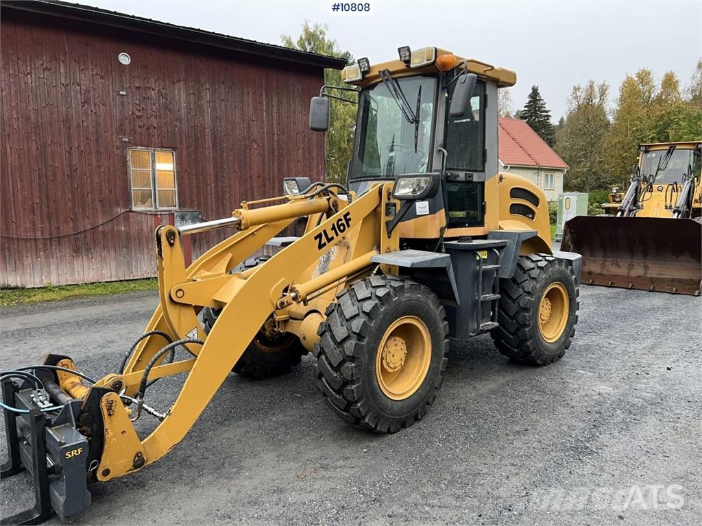 Weifang ZL16F Wheel Loader (VIDEO) Pyöräkuormaajat