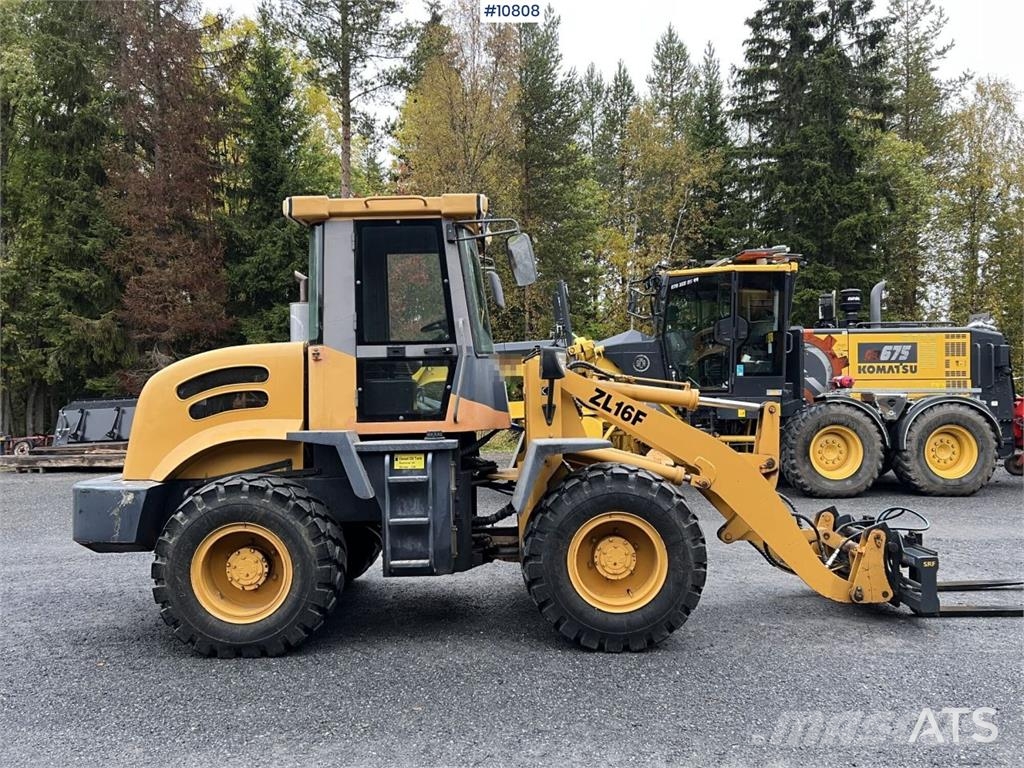 Weifang ZL16F Wheel Loader (VIDEO) Pyöräkuormaajat