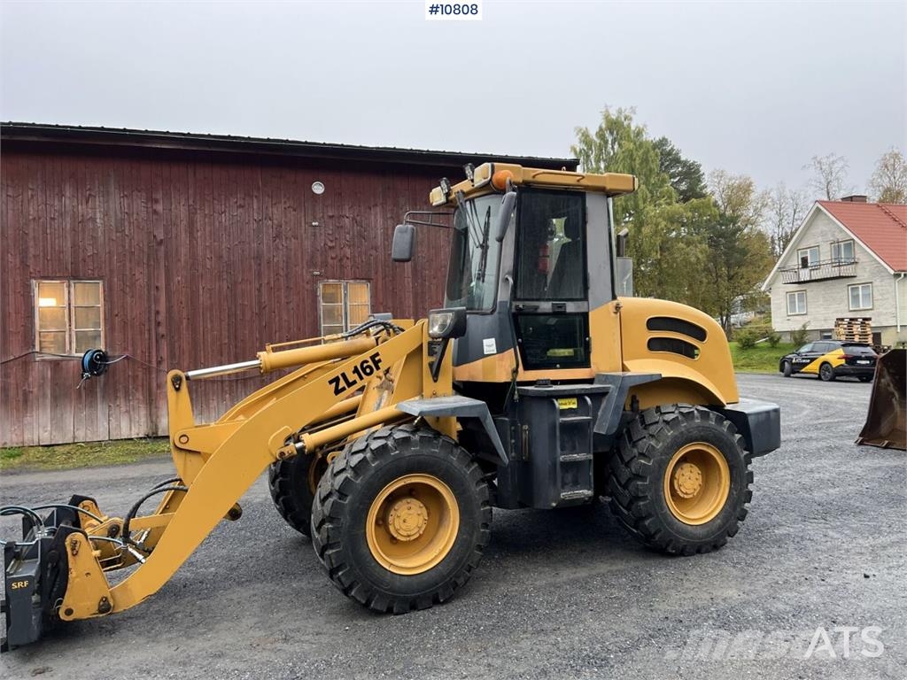 Weifang ZL16F Wheel Loader (VIDEO) Pyöräkuormaajat