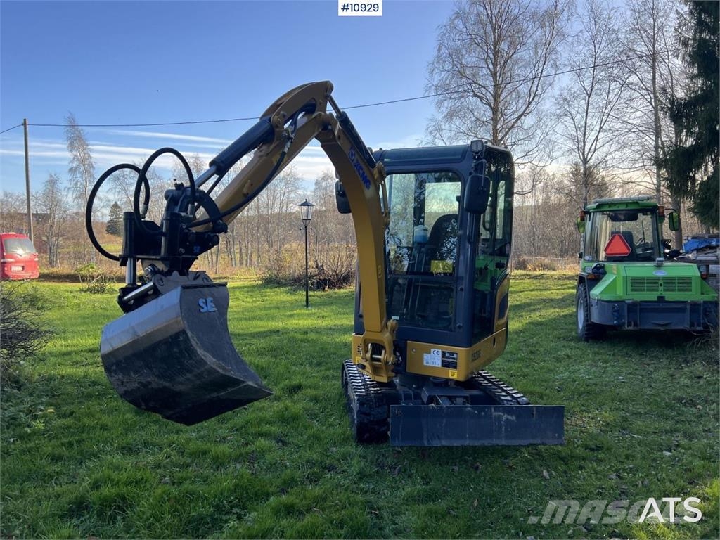 XCMG XE20E Excavator with Attachments Miniescavatori