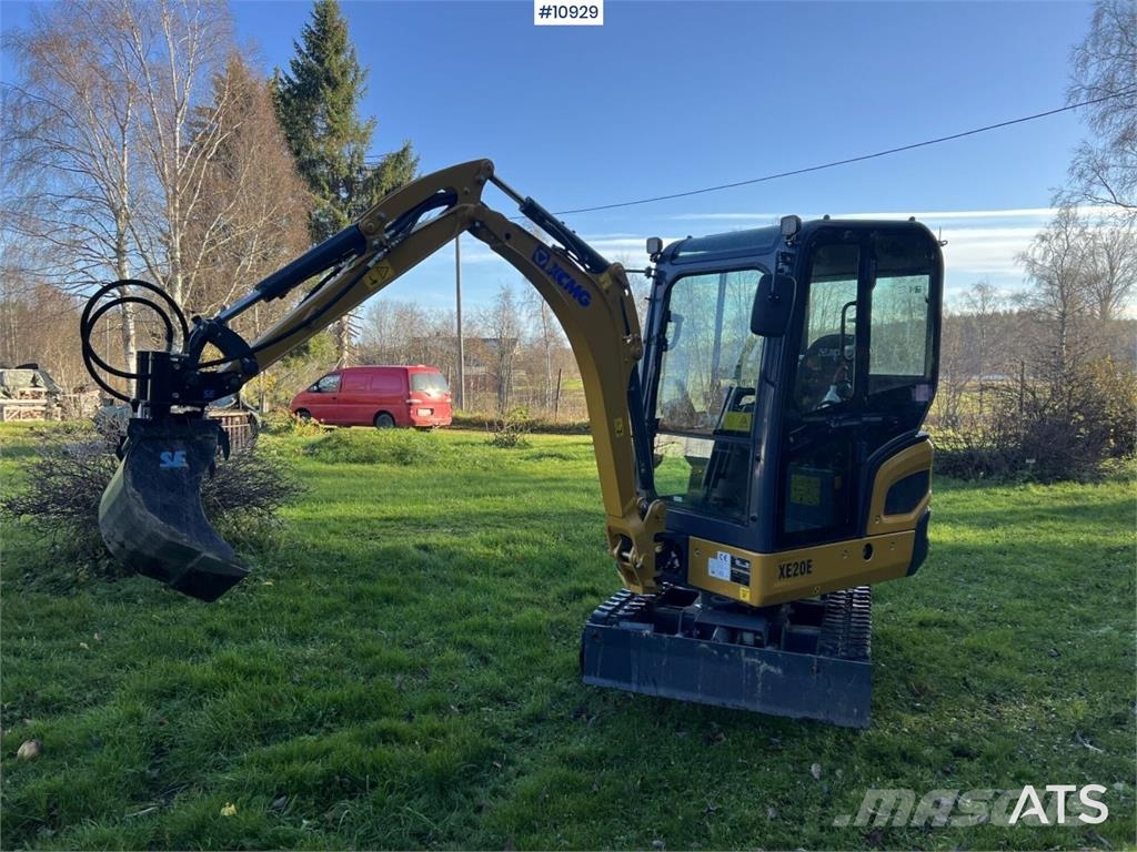 XCMG XE20E Excavator with Attachments Miniescavatori
