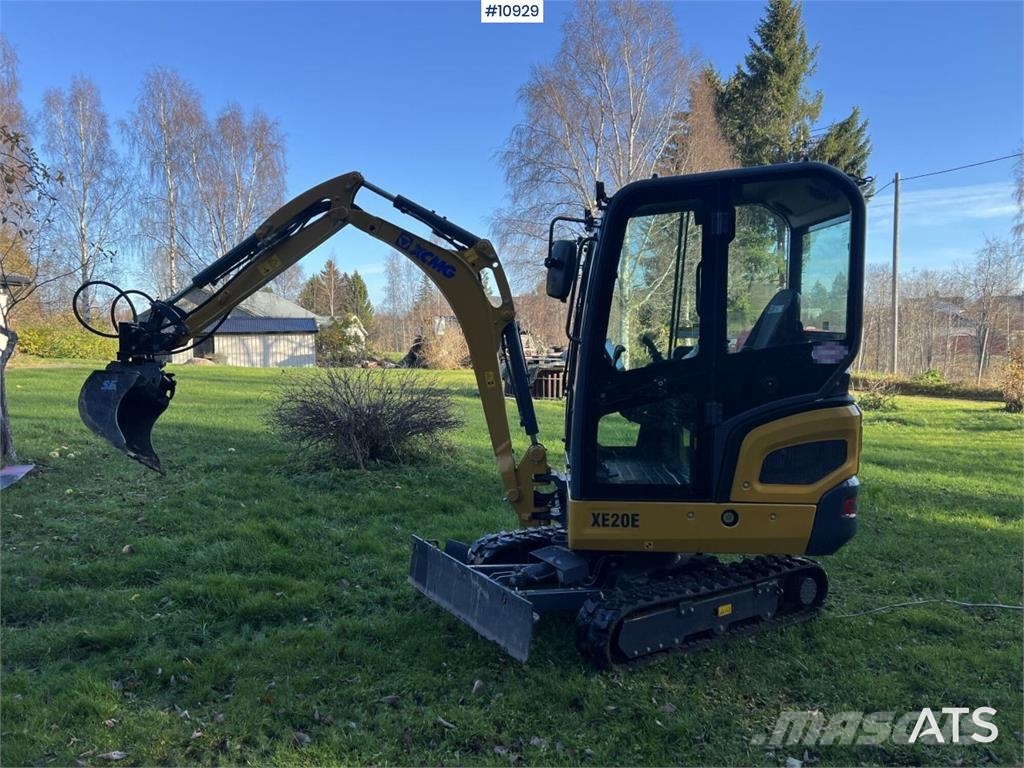XCMG XE20E Excavator with Attachments Miniescavatori
