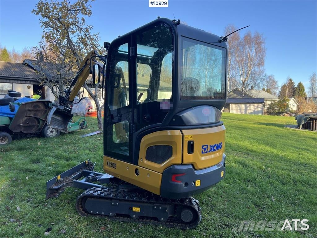 XCMG XE20E Excavator with Attachments Miniescavatori