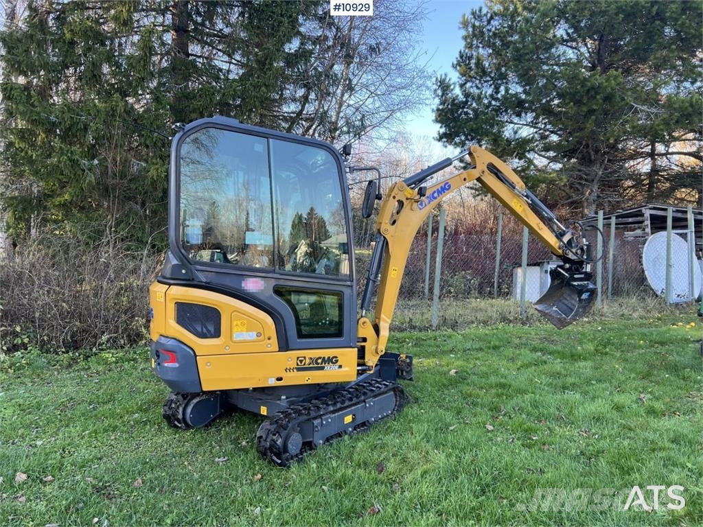 XCMG XE20E Excavator with Attachments Miniescavatori