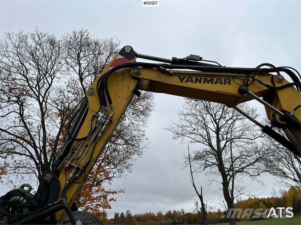 Yanmar B110W Wheeled excavators