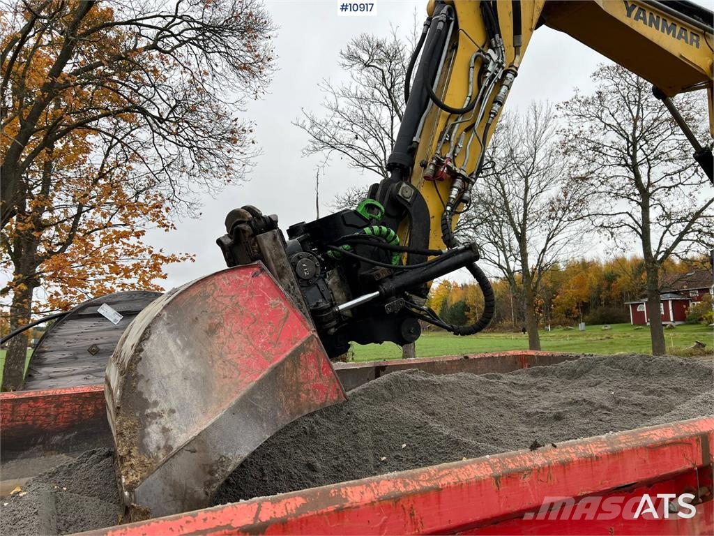Yanmar B110W Wheeled excavators