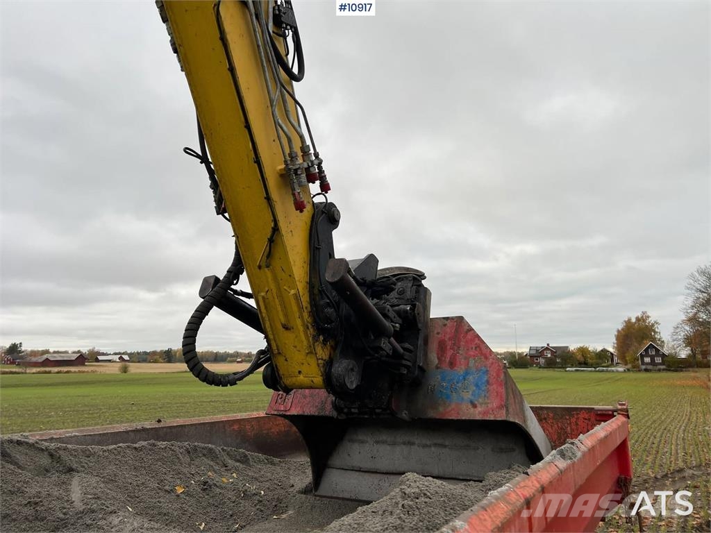 Yanmar B110W Wheeled excavators
