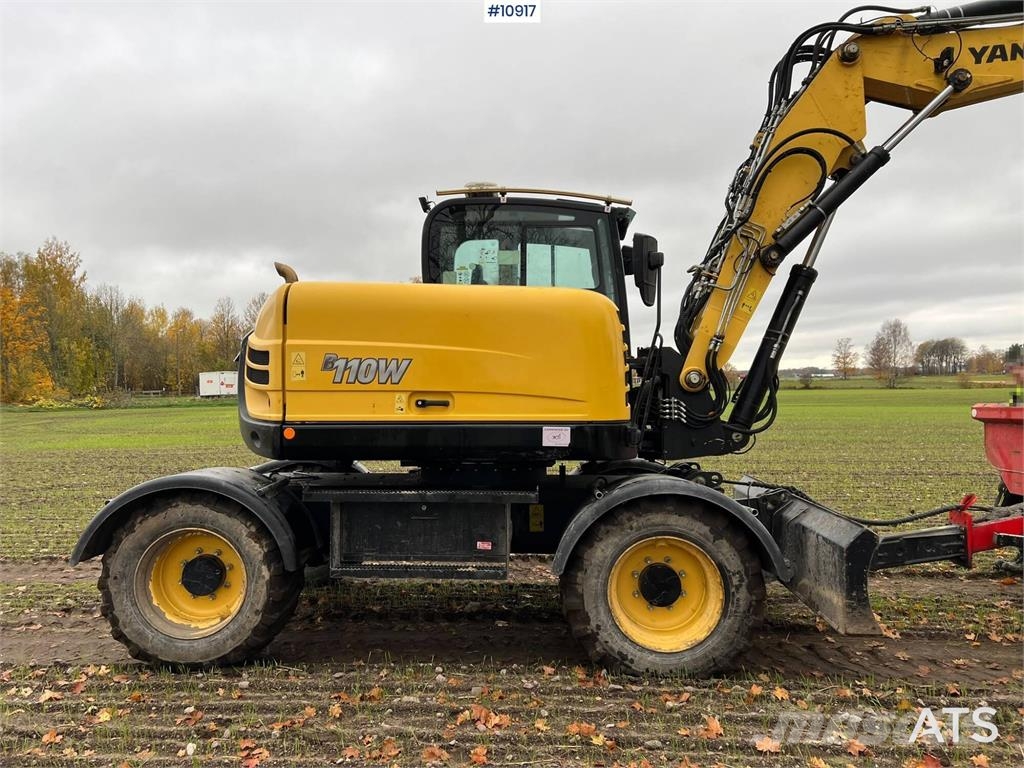 Yanmar B110W Wheeled excavators