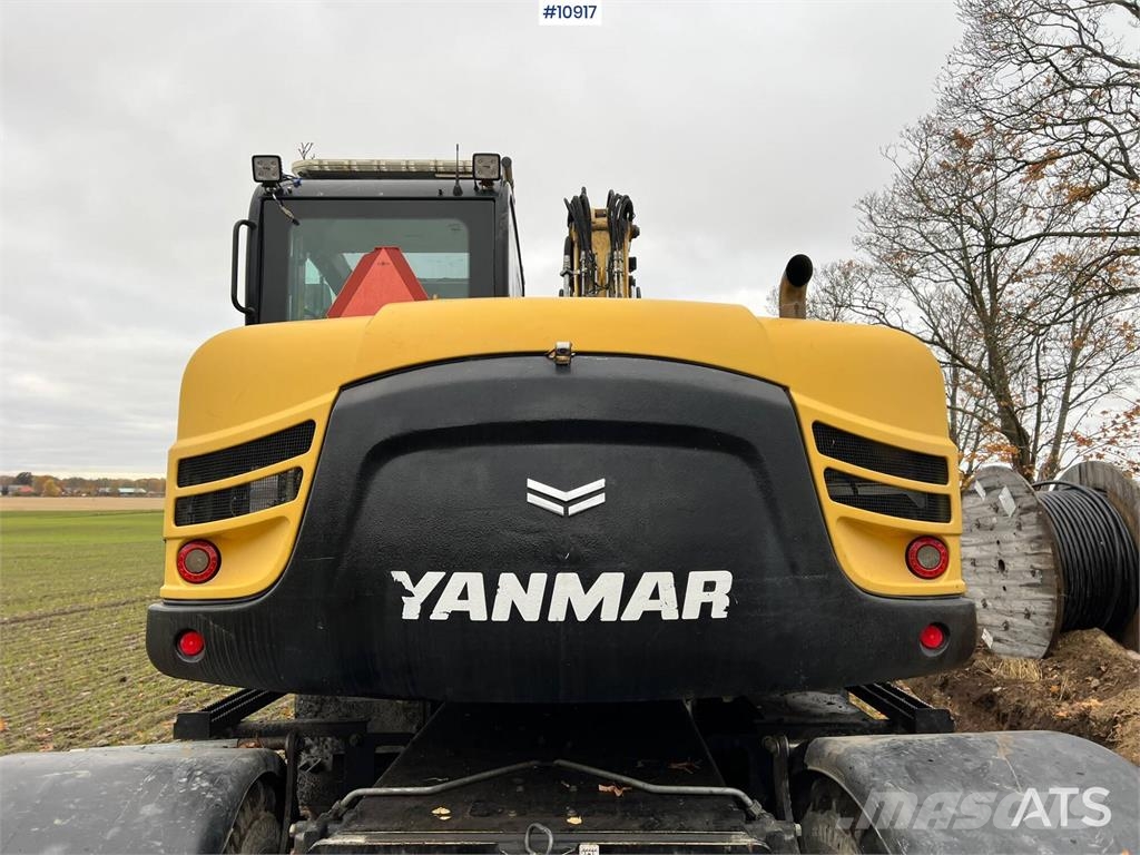 Yanmar B110W Wheeled excavators