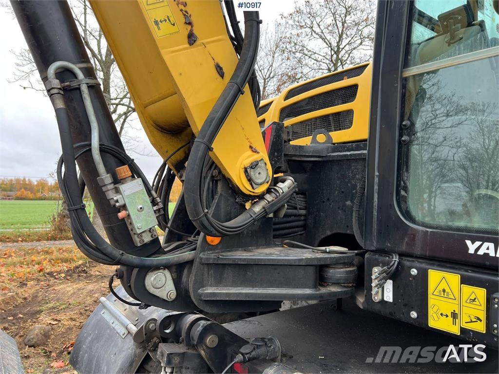 Yanmar B110W Wheeled excavators