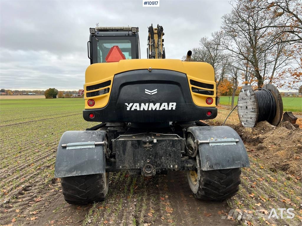 Yanmar B110W Wheeled excavators