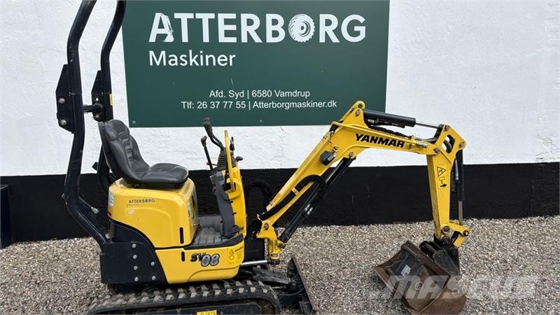 Yanmar SV08 Minigraver Minigravemaskiner