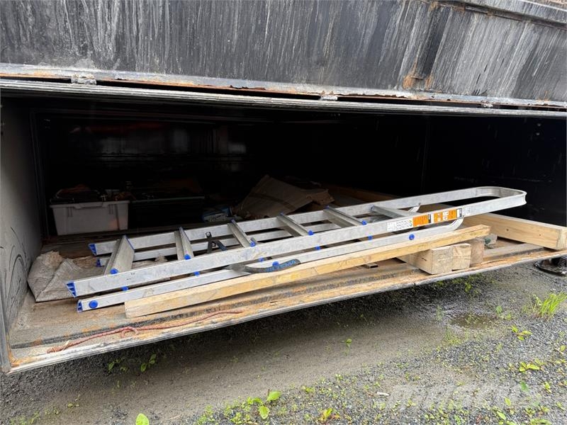 2024 - Ludmann 3-akslet plattformsemitrailer m/kar Muut perävaunut