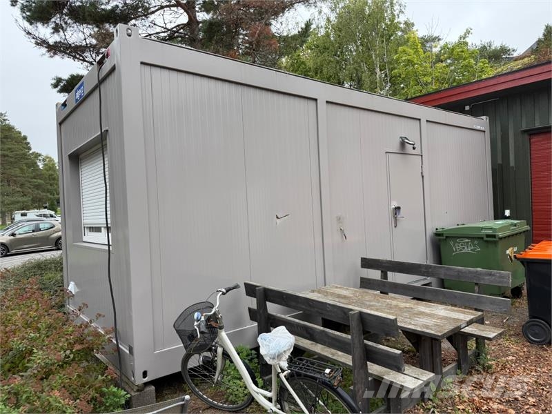 Algeco brakkemodul - garderobe med 6 skap - to WC- Andre komponenter
