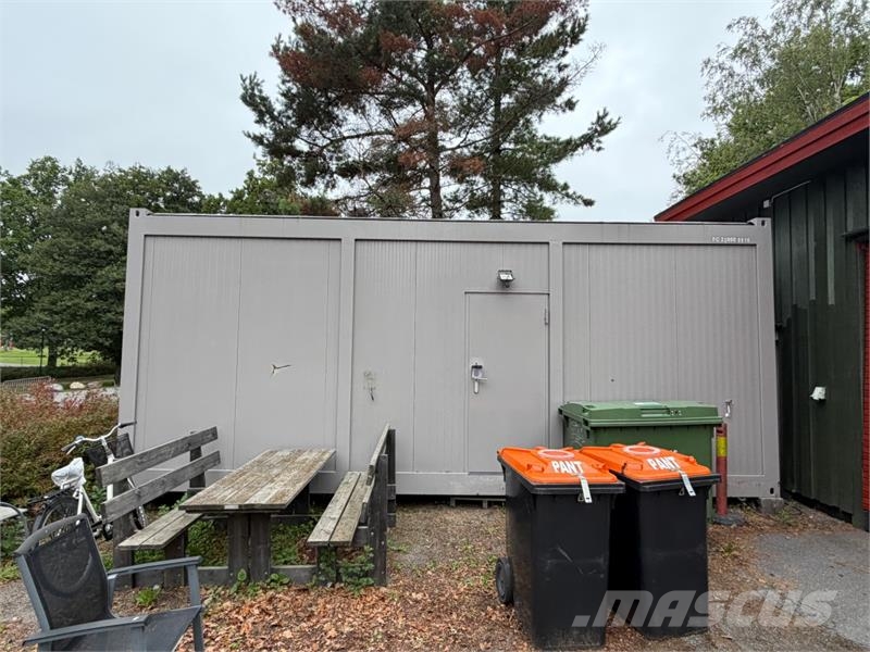 Algeco brakkemodul - garderobe med 6 skap - to WC- Andre komponenter