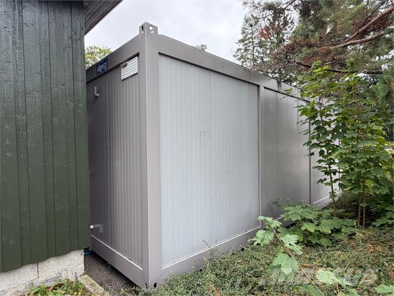 Algeco brakkemodul - garderobe med 6 skap - to WC- Andre komponenter