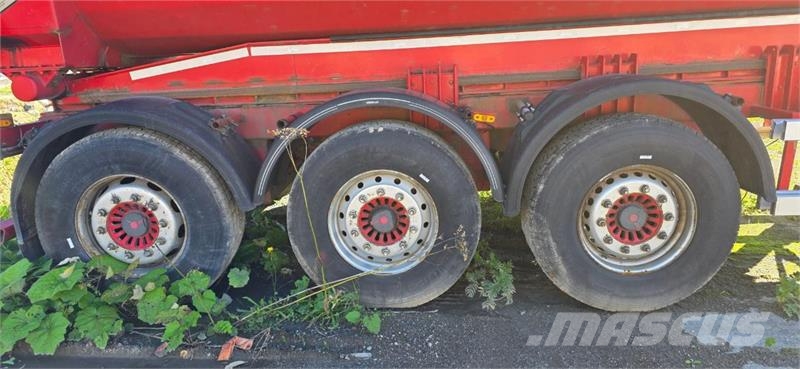 Carnehl CHKS/HH tippsemi, 3 aksler, Hardox-kasse Ostale prikolice