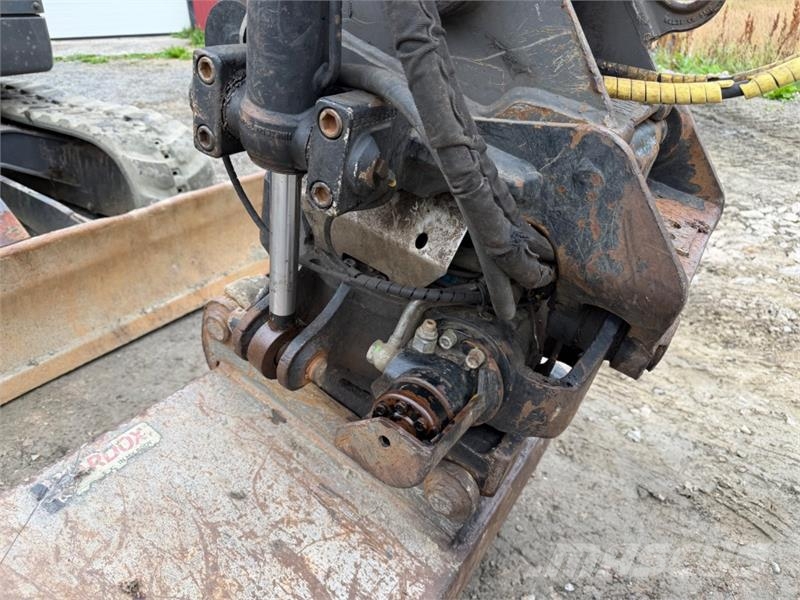 CASE CX80 C Beltegraver, 4072 t, Steelwrist X12, skjær  Beltegraver