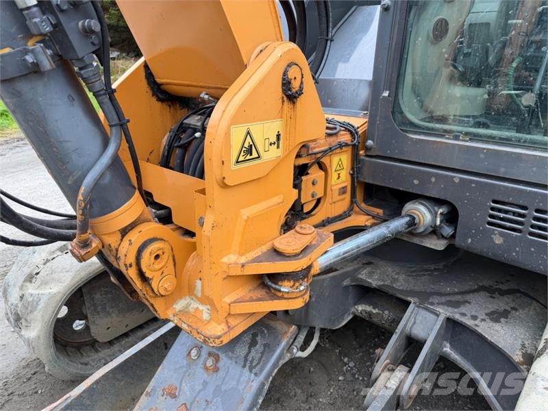 CASE CX80 C Beltegraver, 4072 t, Steelwrist X12, skjær  Beltegraver