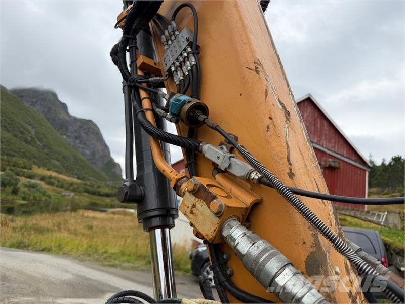 CASE CX80 C Beltegraver, 4072 t, Steelwrist X12, skjær  Beltegraver