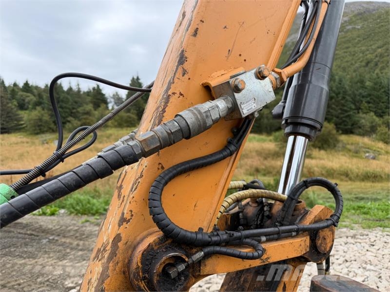CASE CX80 C Beltegraver, 4072 t, Steelwrist X12, skjær  Beltegraver