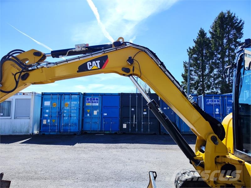 CAT 305E2 CR med Engcon tiltrotator, S40 hurtigfeste o حفارات زحافة