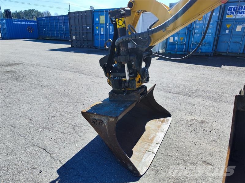 CAT 305E2 CR med Engcon tiltrotator, S40 hurtigfeste o حفارات زحافة