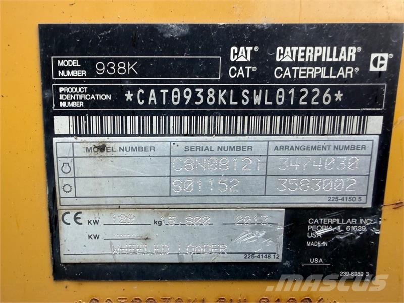 CAT 938K Hjullastare