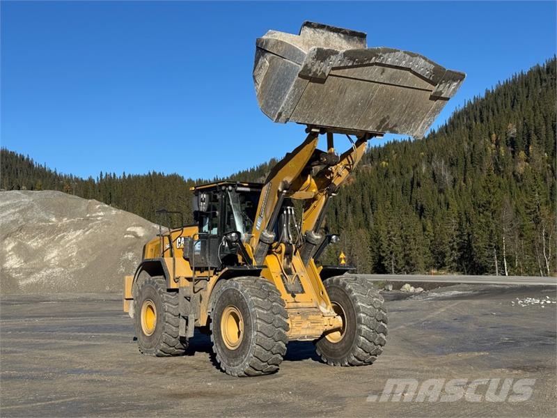 CAT 966 Hjullaster – 748 t, 24 tonn, 5 m³ skuffe, spak Chargeuse sur pneus