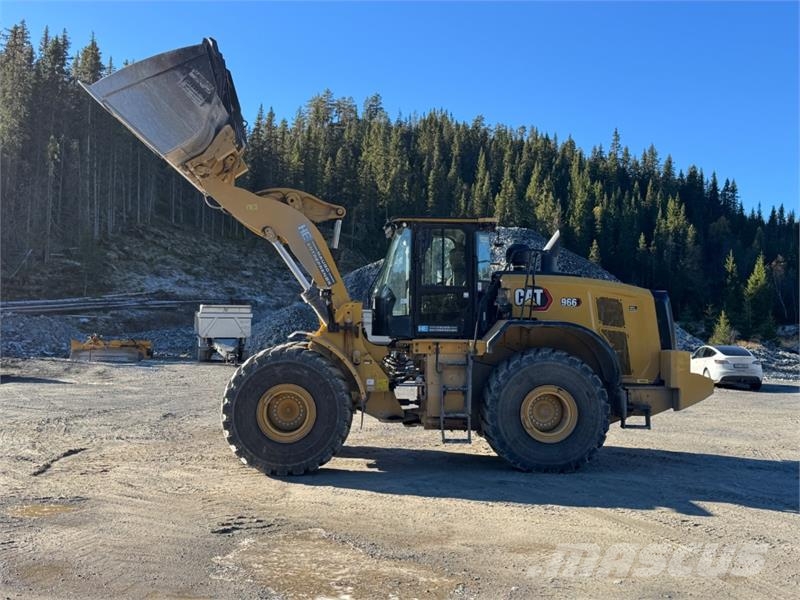 CAT 966 Hjullaster – 748 t, 24 tonn, 5 m³ skuffe, spak Chargeuse sur pneus