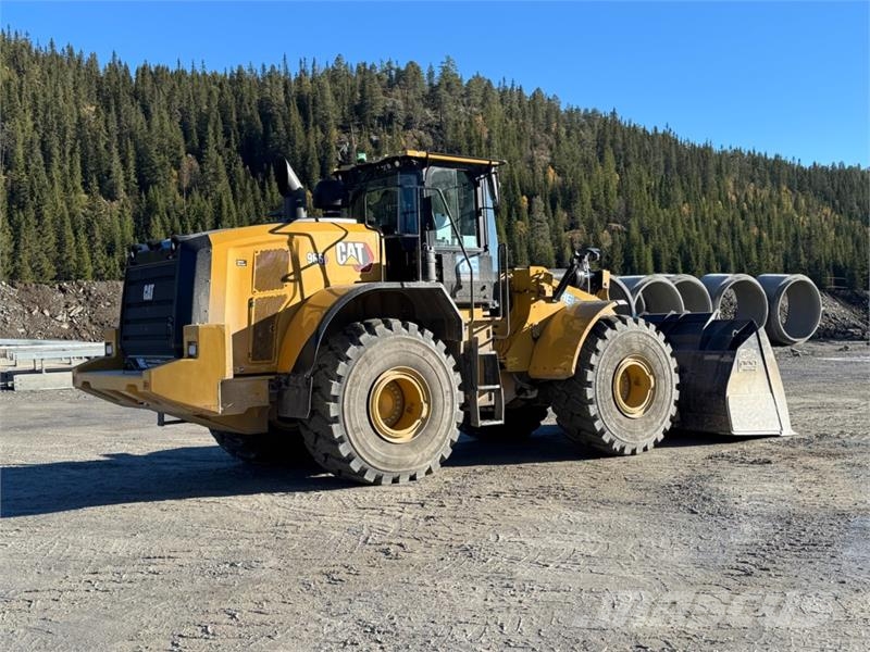 CAT 966 Hjullaster – 748 t, 24 tonn, 5 m³ skuffe, spak Chargeuse sur pneus