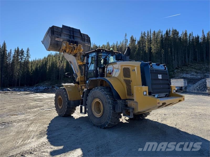 CAT 966 Hjullaster – 748 t, 24 tonn, 5 m³ skuffe, spak Chargeuse sur pneus