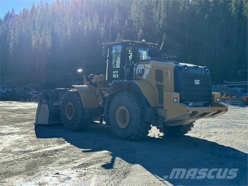CAT 966 Hjullaster – 748 t, 24 tonn, 5 m³ skuffe, spak Chargeuse sur pneus