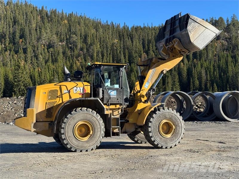 CAT 966 Hjullaster – 748 t, 24 tonn, 5 m³ skuffe, spak Chargeuse sur pneus