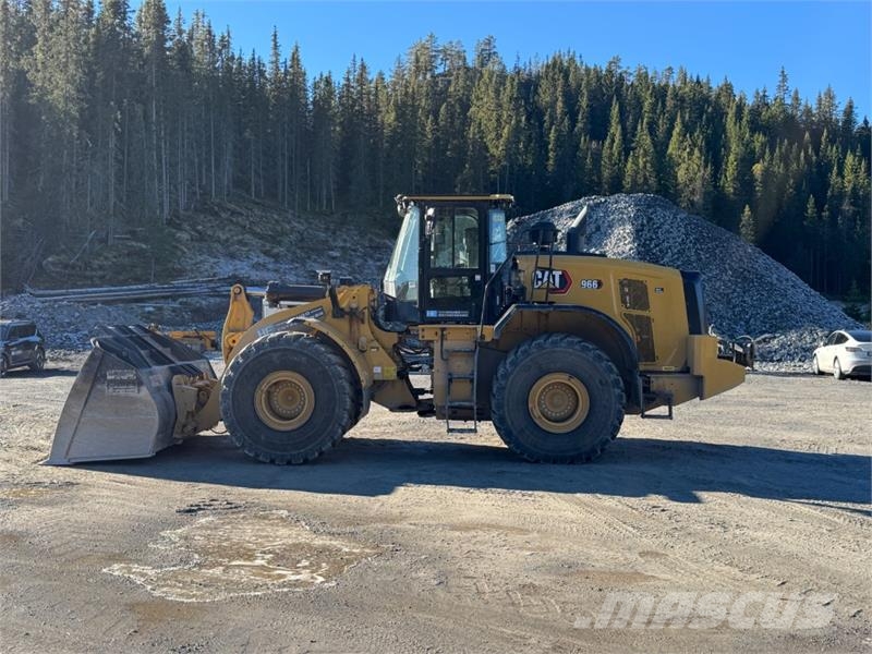 CAT 966 Hjullaster – 748 t, 24 tonn, 5 m³ skuffe, spak Chargeuse sur pneus