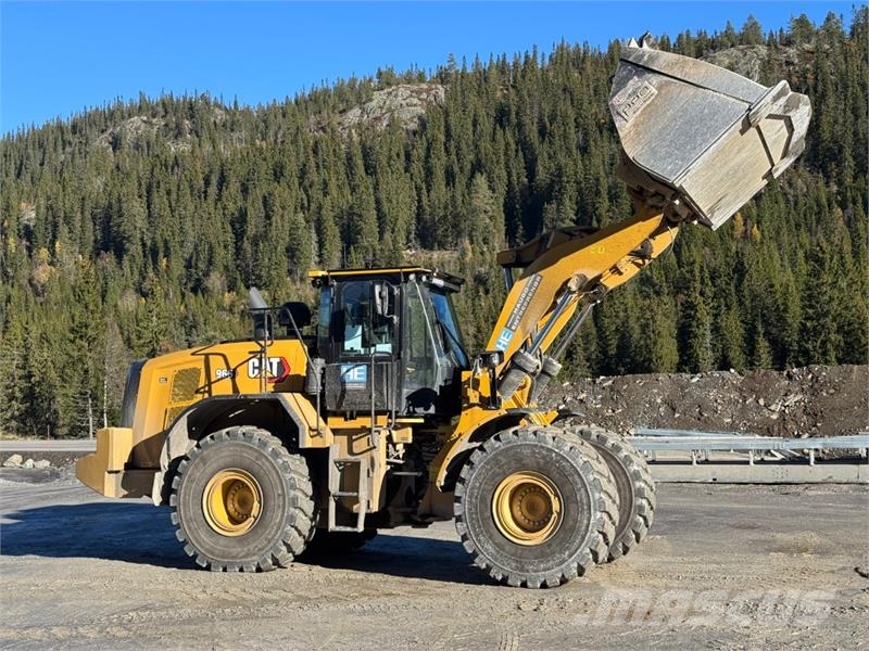 CAT 966 Hjullaster – 748 t, 24 tonn, 5 m³ skuffe, spak Chargeuse sur pneus