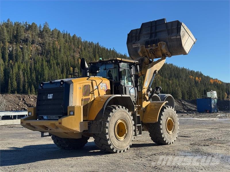 CAT 966 Hjullaster – 748 t, 24 tonn, 5 m³ skuffe, spak Chargeuse sur pneus