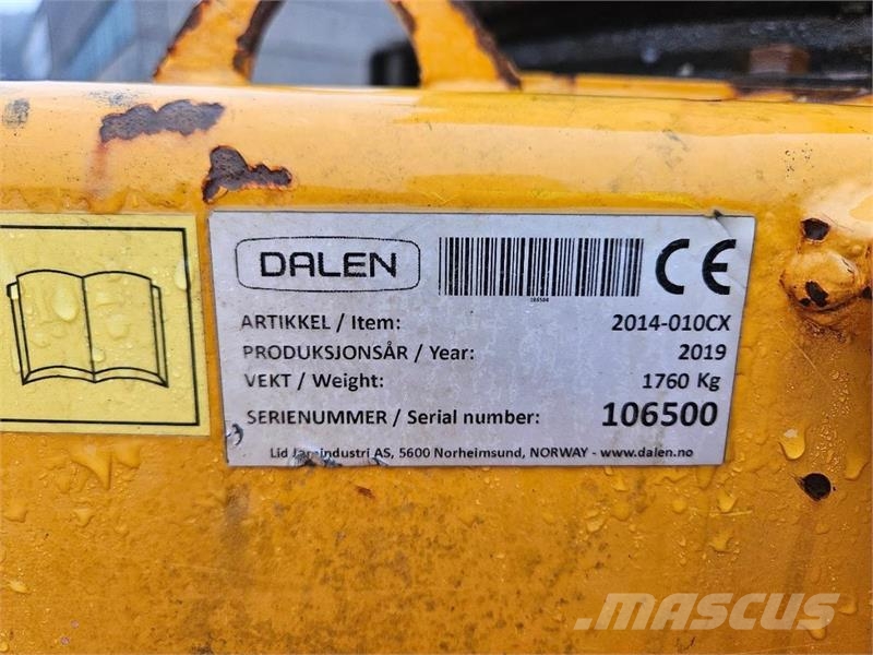 Dalen Snøfres 2014 ملحقات أخرى للجرارات